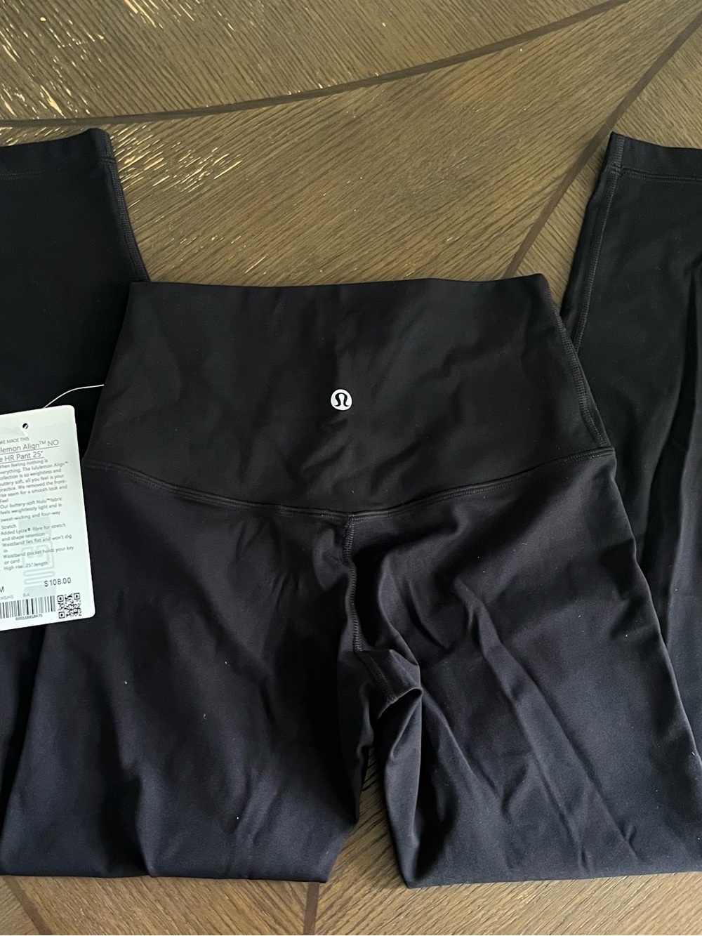 Lululemon Align No Line 25” black leggings